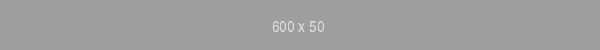 Gray 600x50 placeholder banner