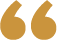 Stylized gold quotation marks on black background